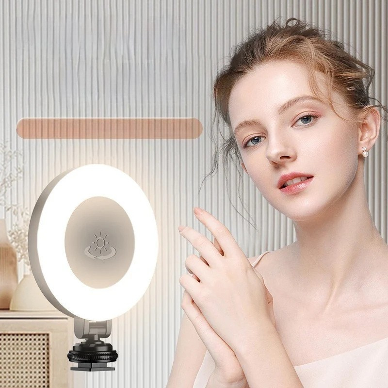 SelfieTrack360™ Mini LED – Lumière portable rechargeable pour selfies et vidéos